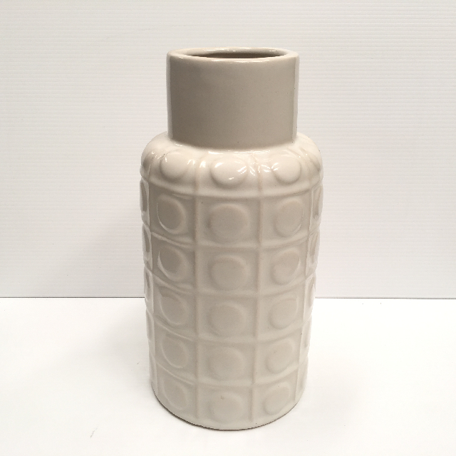 DECOR (VASE), Off White Ceramic